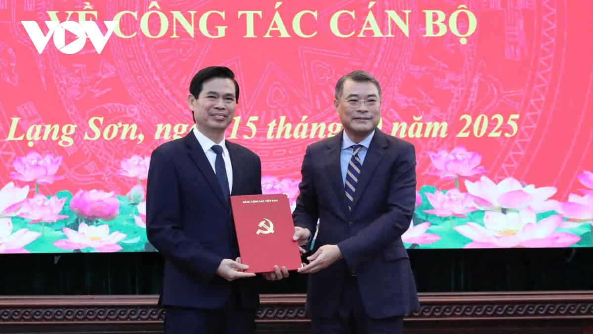 Ông Hoàng Quốc Khánh giữ chức Bí thư Tỉnh ủy Lạng Sơn